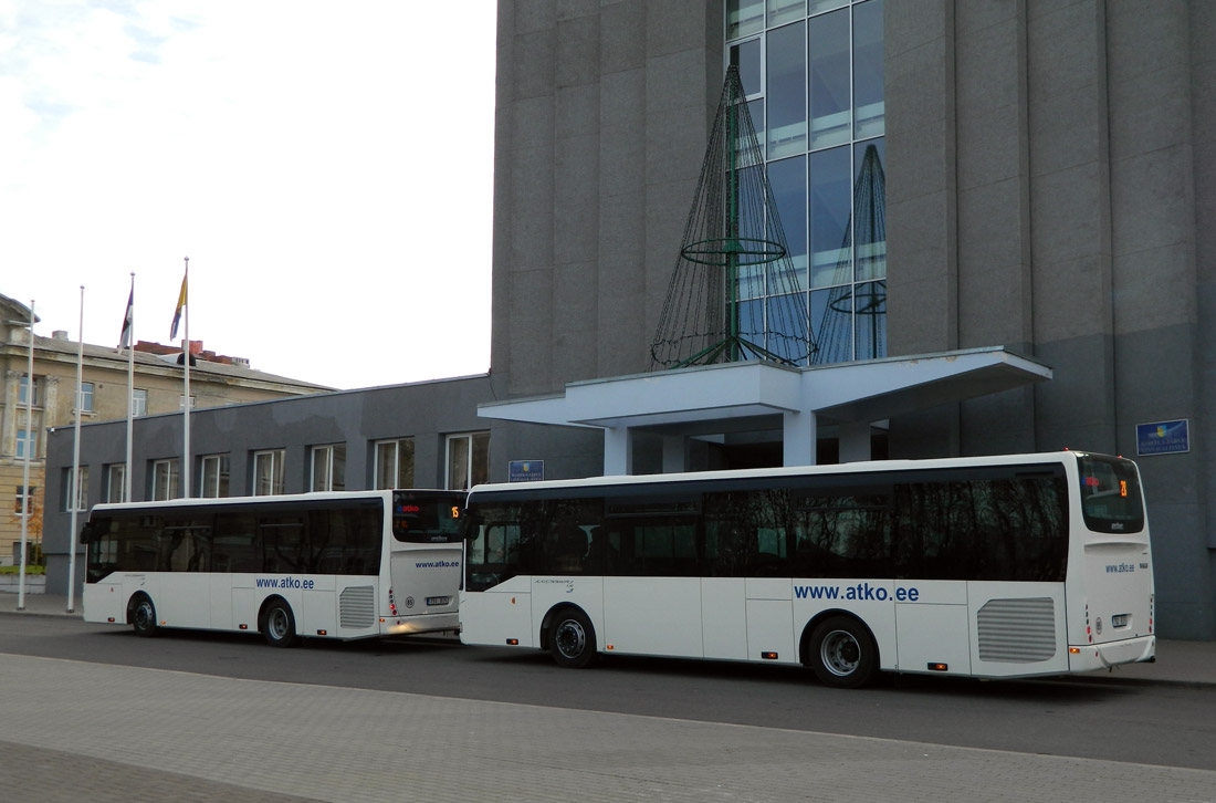 Kohtla-Järve — Uute Iveco busside esitlus Kohtla-Järve ning Jõhvi linnaliinidele