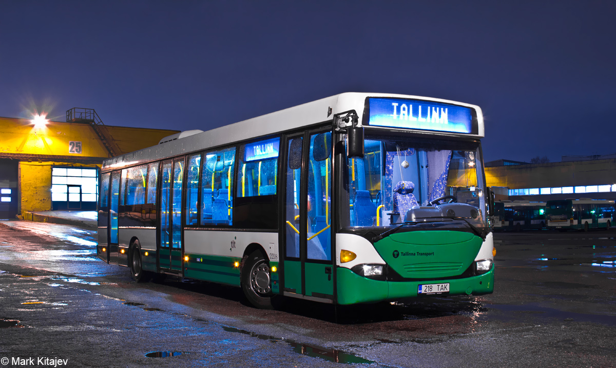 Tallinn, Scania OmniLink CL94UB № 2218