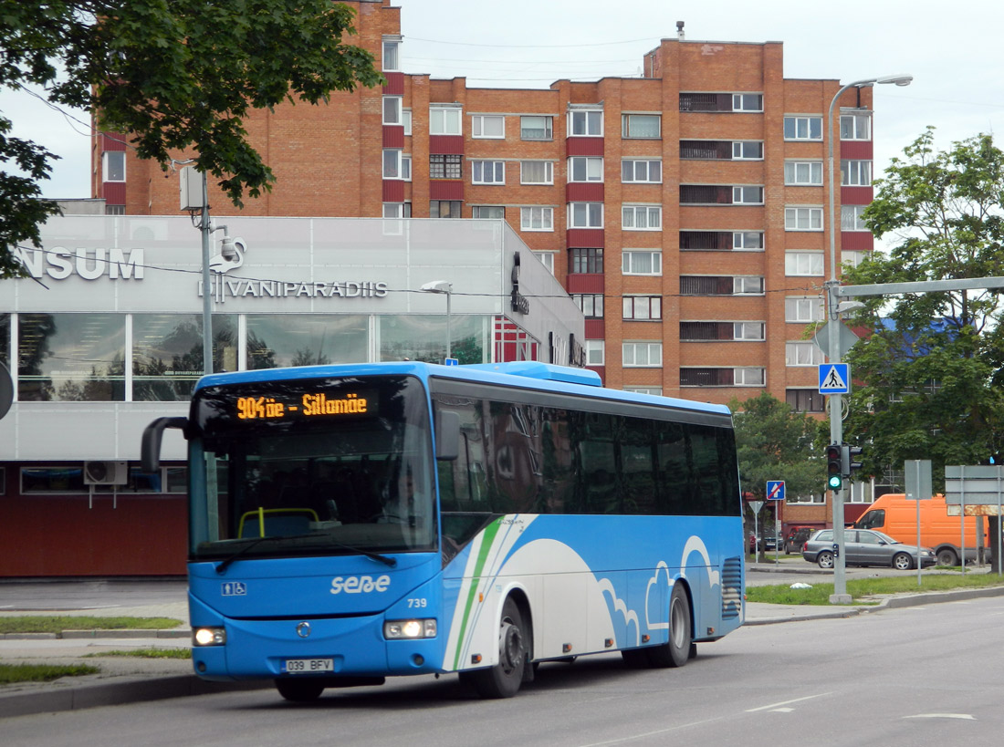 Jõhvi, Irisbus Crossway 12M № 739