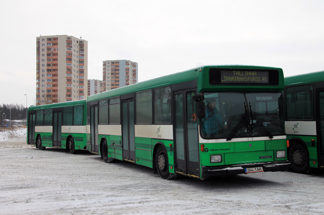 Tallinn, Hess City № 3044
Tallinn — Rongibusside ekspluatatsiooni viimane päev