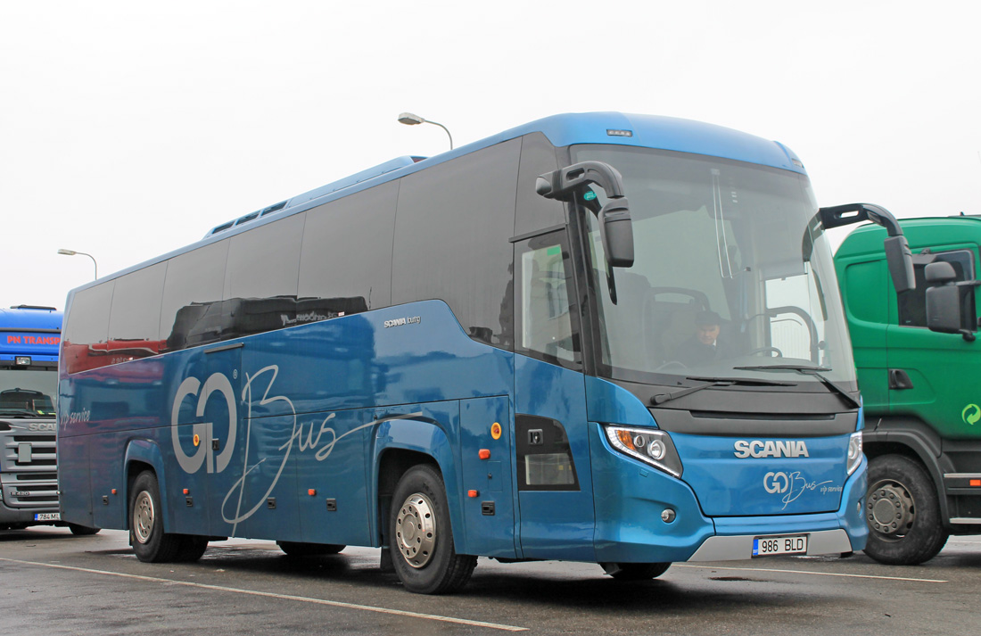 Kärdla, Scania Touring HD (Higer A80T) № 986 BLD
