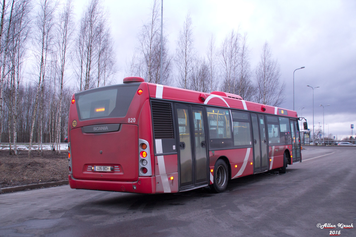 Tartu, Scania OmniCity CN230UB 4X2EB № 820