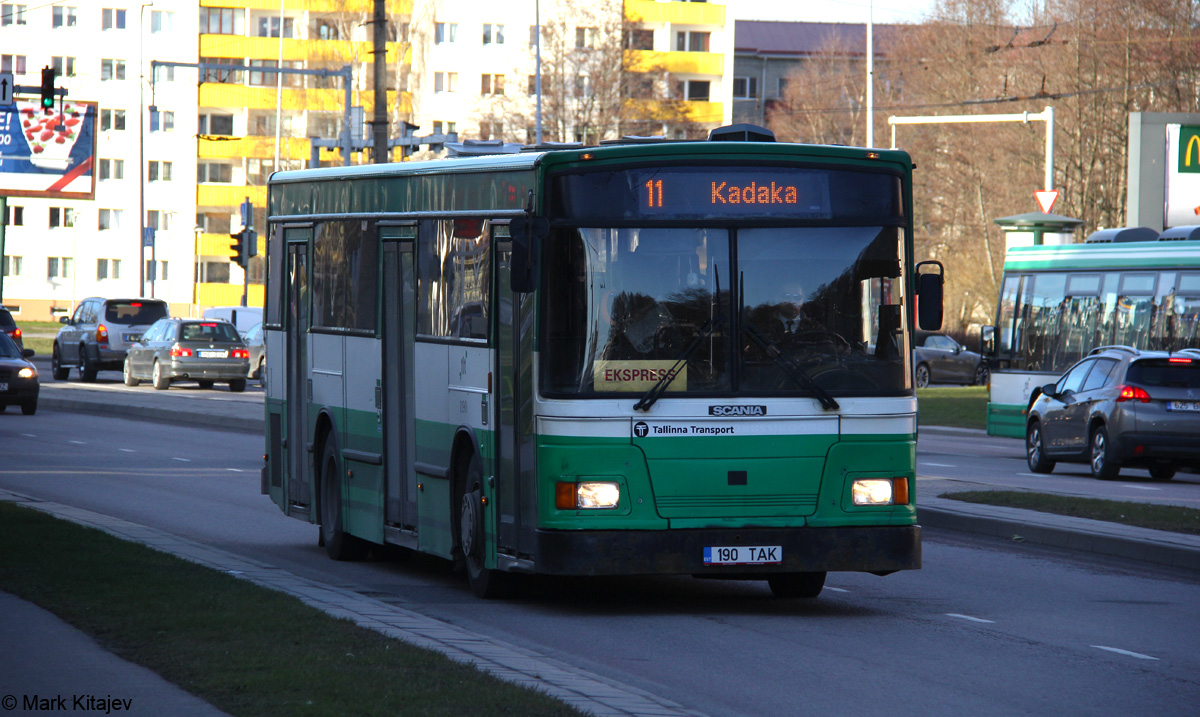 Tallinn, Duple Metsec T-76 City № 1190