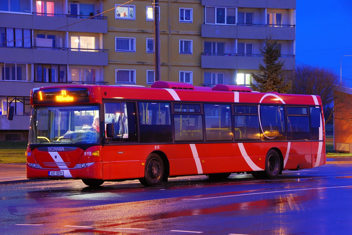 Tartu, Scania OmniCity CN230UB 4X2EB № 815
