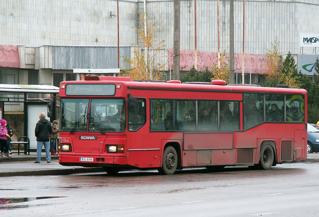 Pärnu, Scania CN113CLL MaxCi № 814 AYK