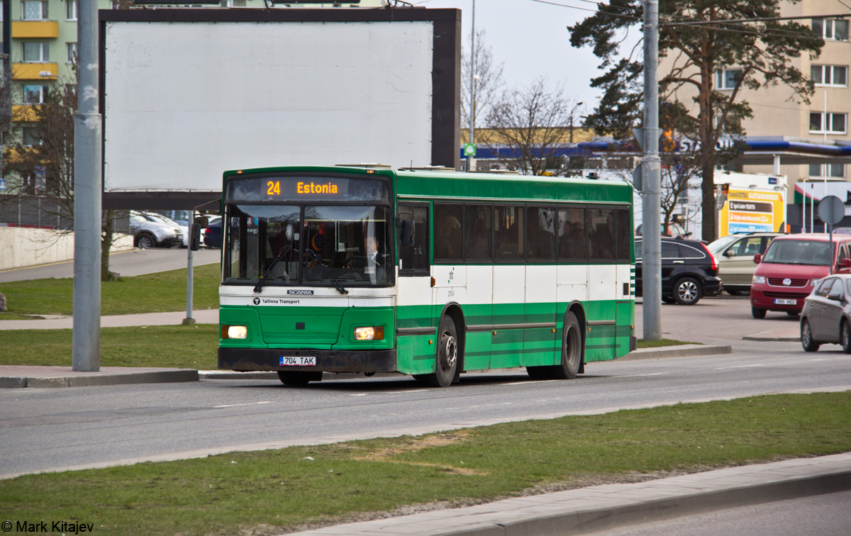 Tallinn, Duple Metsec T-41 City № 2704