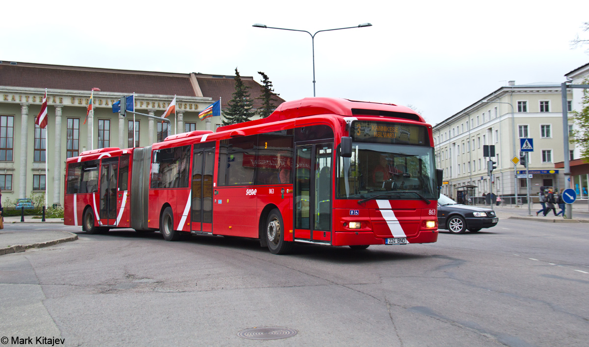 Tartu, Volvo 7500 № 863