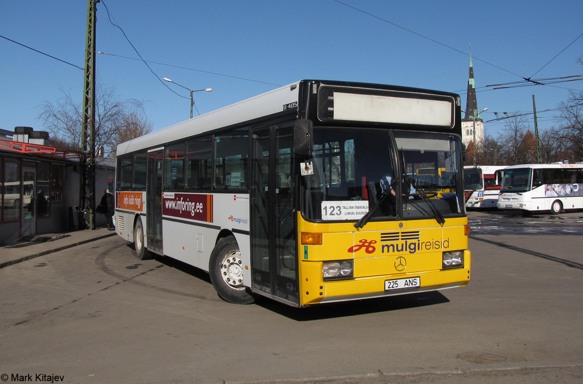 Tallinn, Mercedes-Benz O405 № 225 ANS
