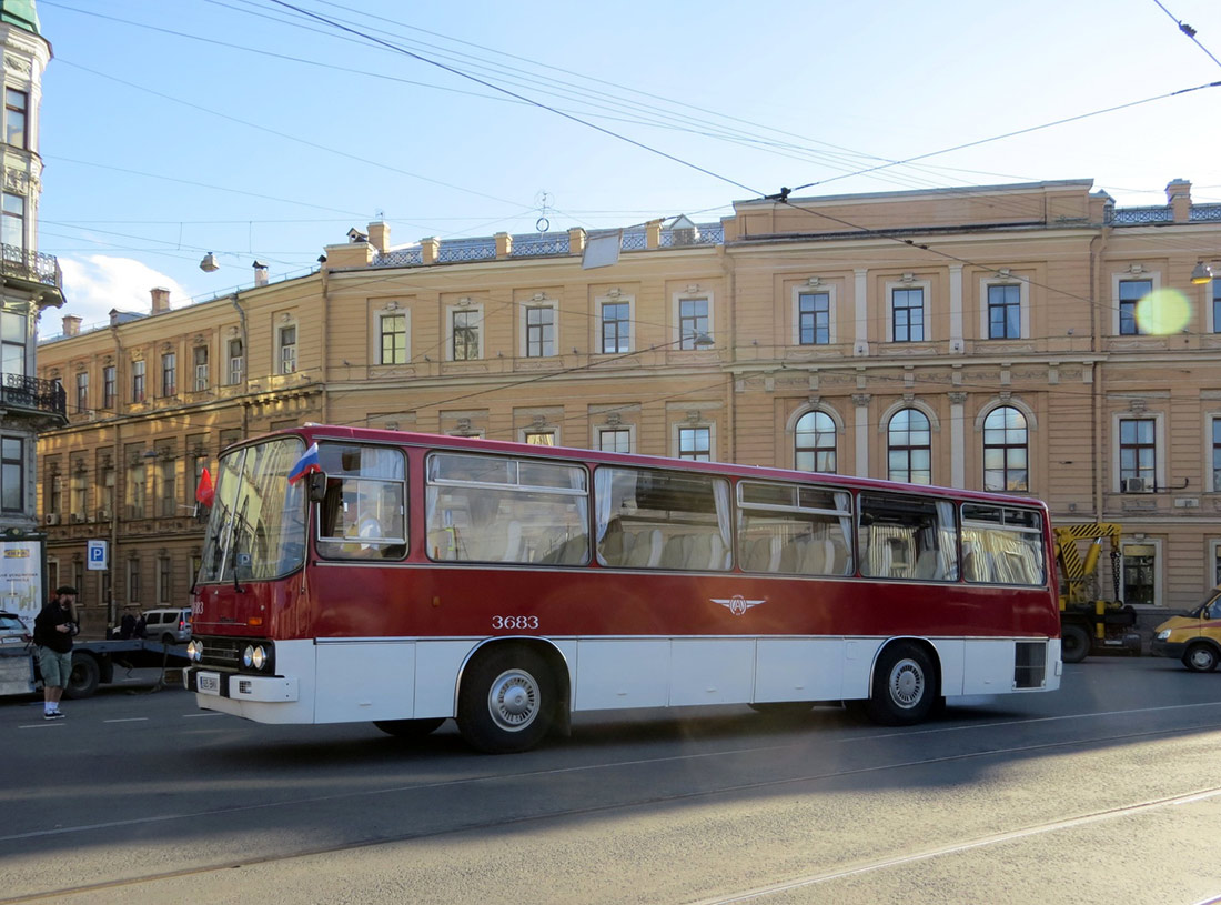 Tallinn, Ikarus 255.70 № 3683
Peterburi innovaatilise ühistranspordimess