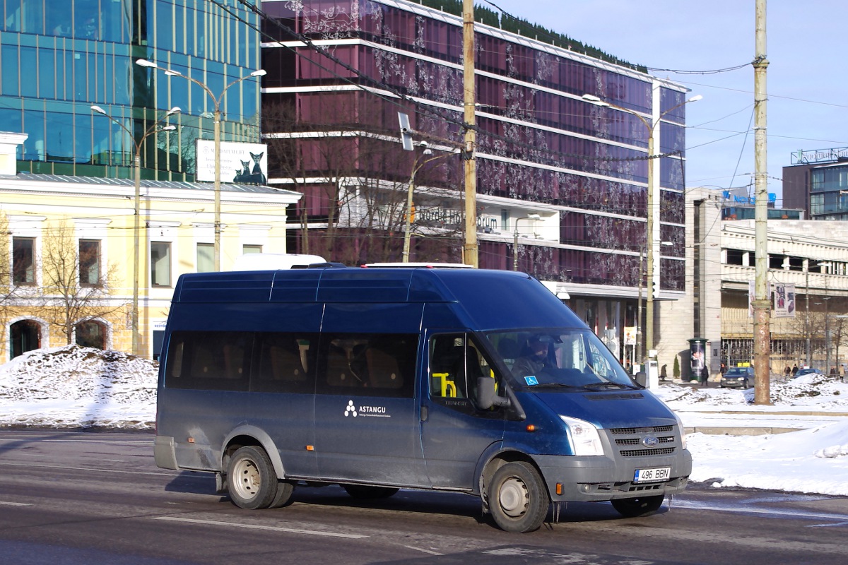 Tallinn, Ford Transit 430L EF Bus № 496 BBN