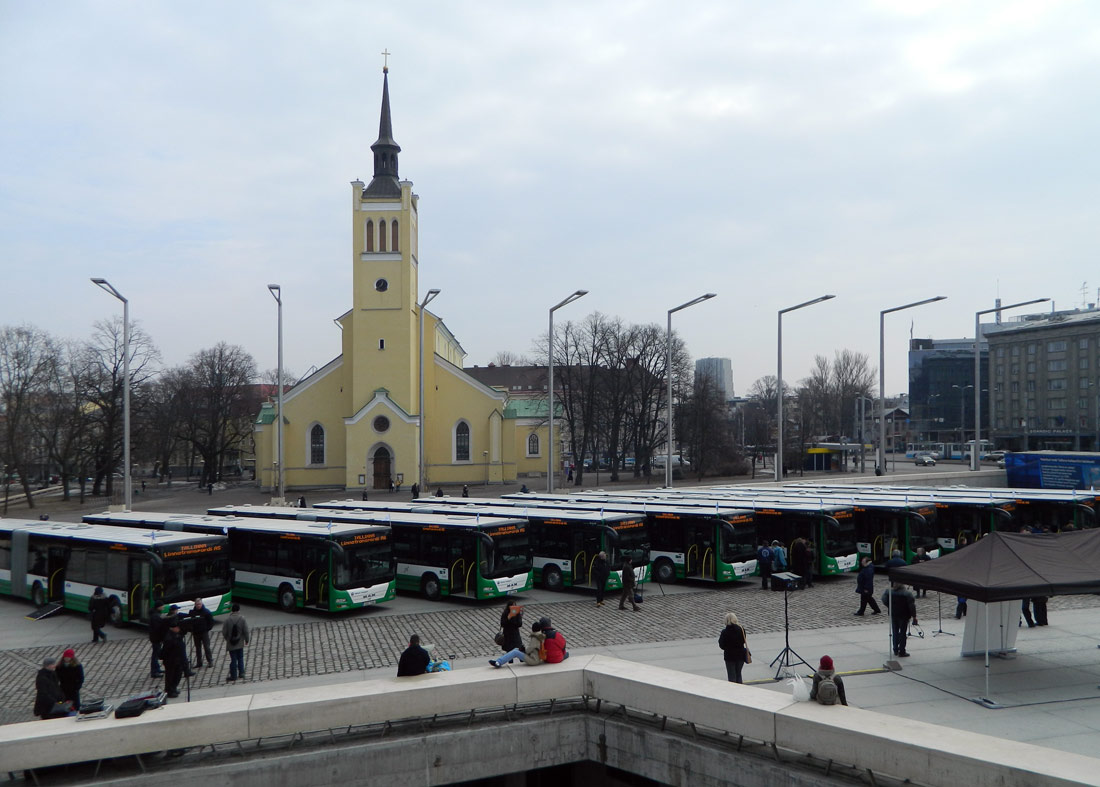 Tallinn — MAN busside I partii linnaliinide tarbeks (liigendbussid)