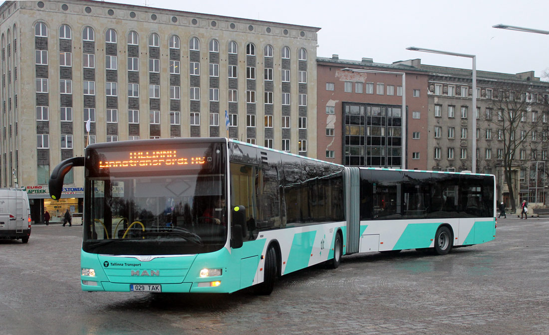 Tallinn, MAN A40 Lion's City GL NG323 № 1029
Tallinn — MAN busside III partii linnaliinide tarbeks (normaal- ja liigendbussid) 	