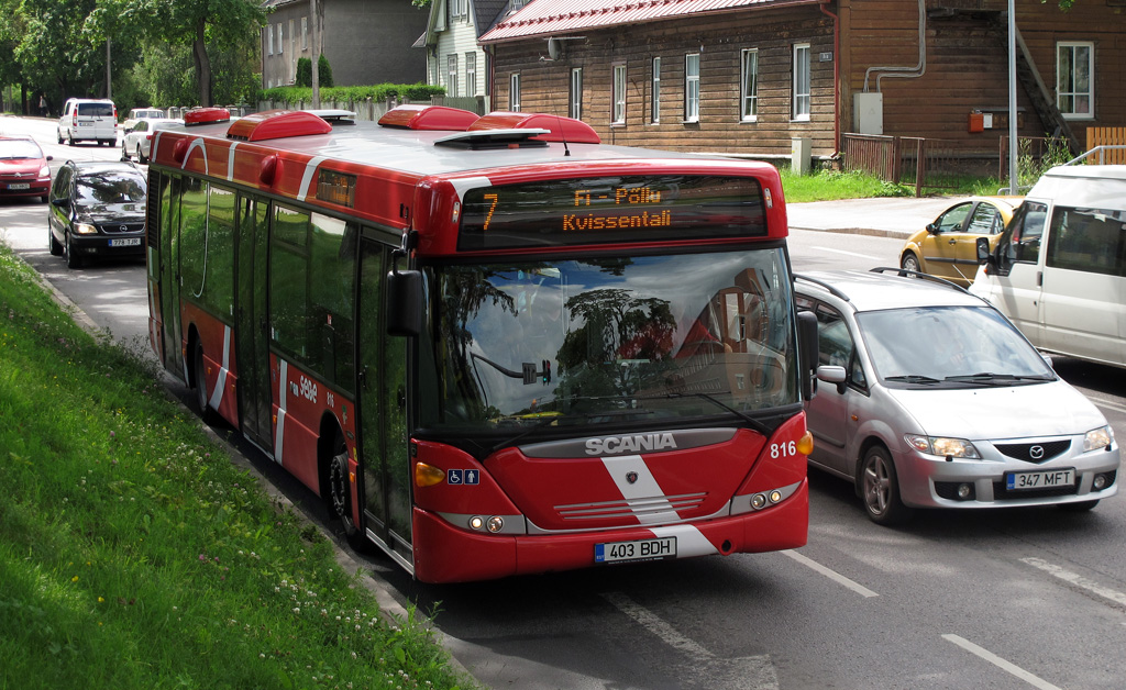 Tartu, Scania OmniCity CN230UB 4X2EB № 816