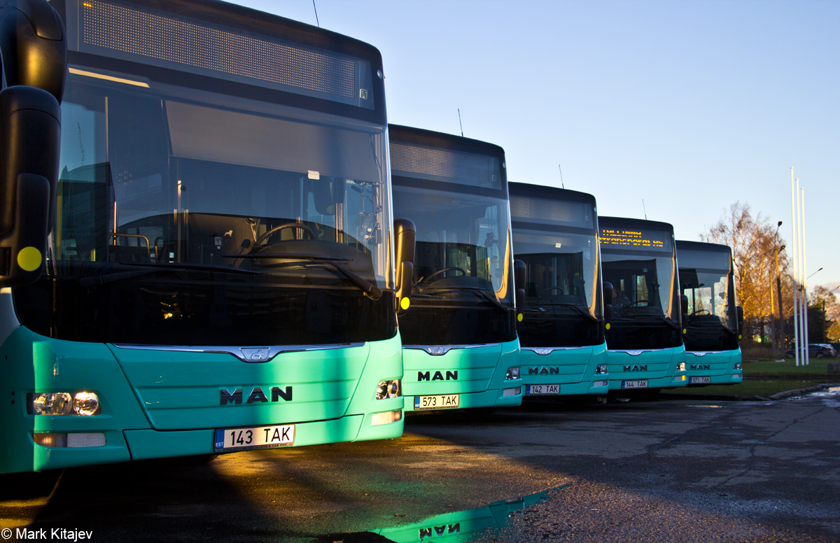 Tallinn — MAN busside IV partii linnaliinide tarbeks (normaal- ja liigendbussid) 