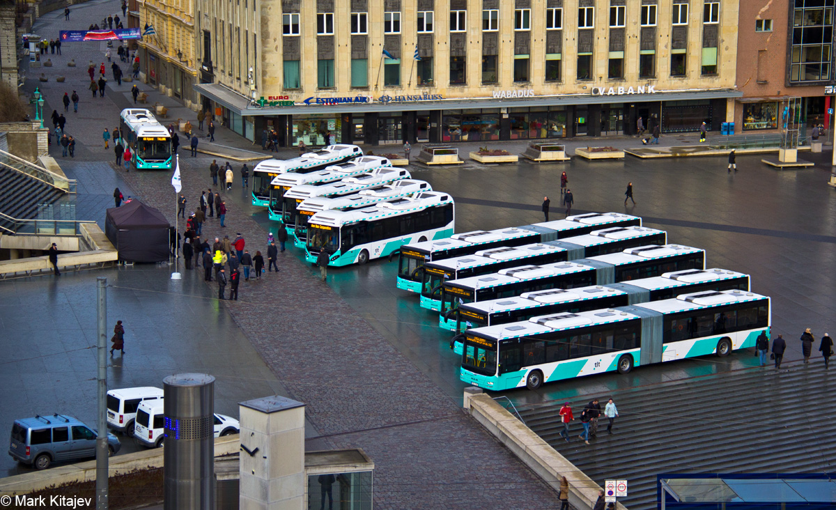 Tallinn — MAN busside IV partii linnaliinide tarbeks (normaal- ja liigendbussid) 
Tallinn — Volvo 7900 Hybrid busside I partii saabumised