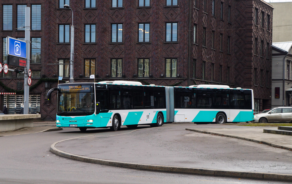 Tallinn, MAN A40 Lion's City GL NG323 № 3579
Tallinn — MAN busside IV partii linnaliinide tarbeks (normaal- ja liigendbussid) 