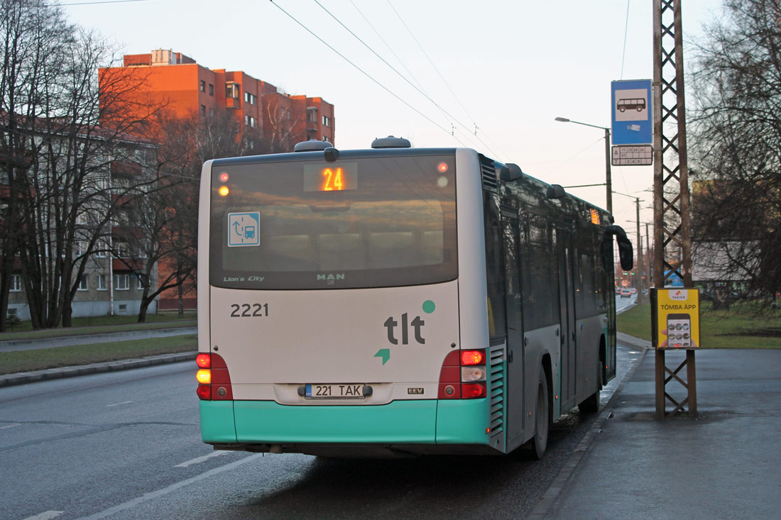 Tallinn, MAN A78 Lion's City LE EL293 № 2221