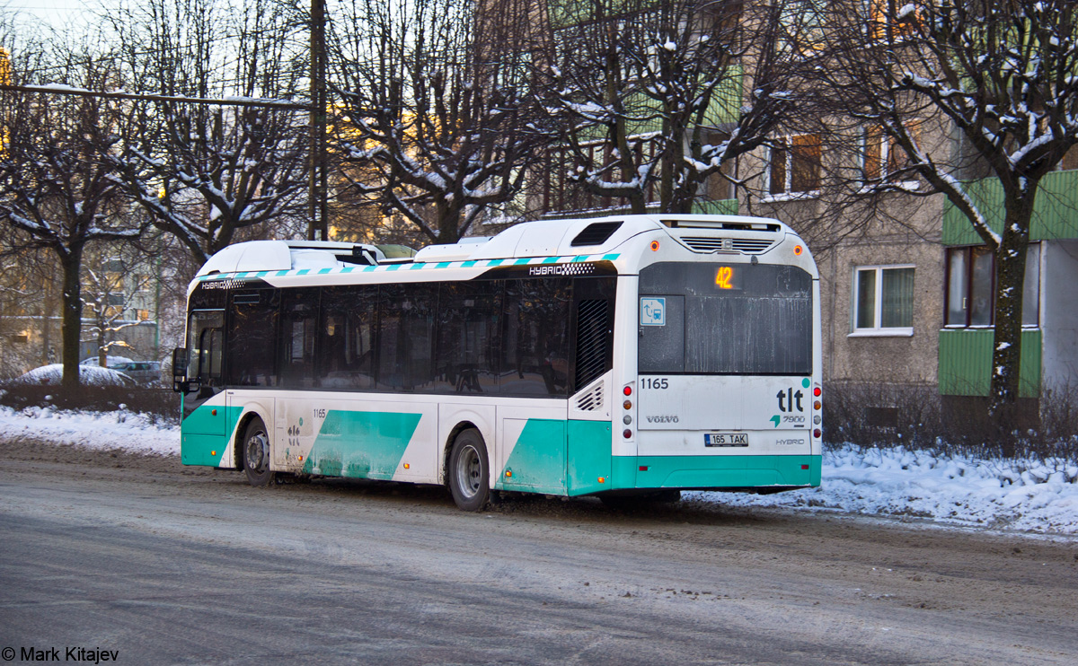 Tallinn, Volvo 7900 Hybrid № 1165