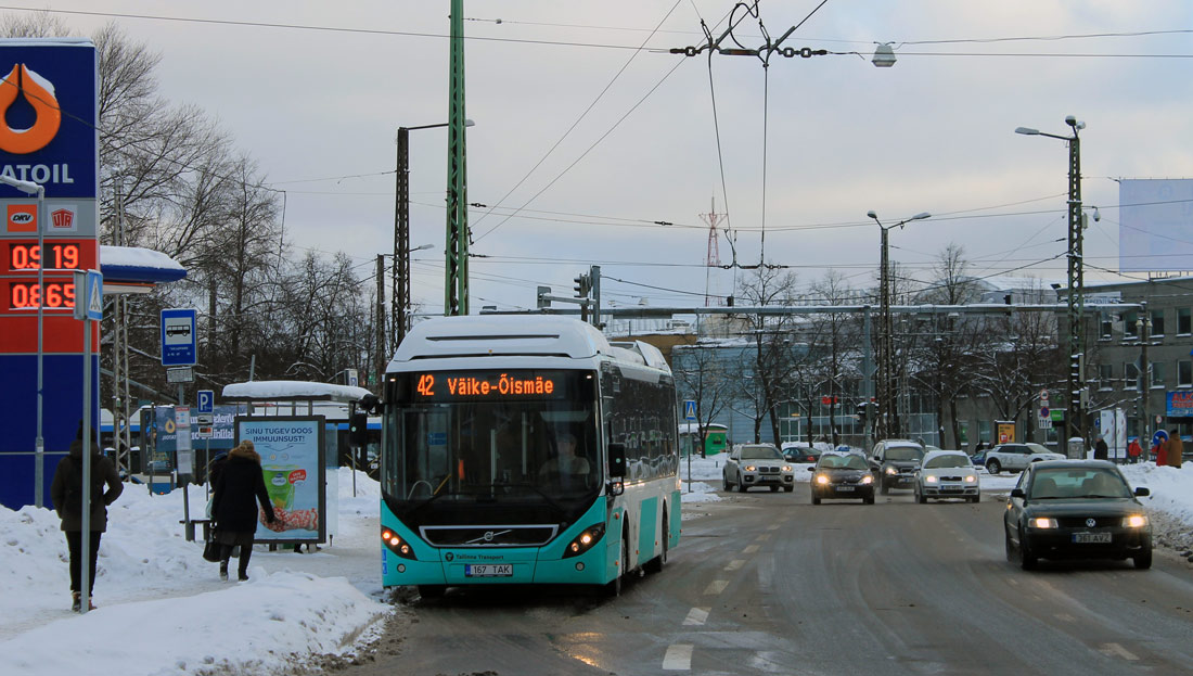 Tallinn, Volvo 7900 Hybrid № 1167