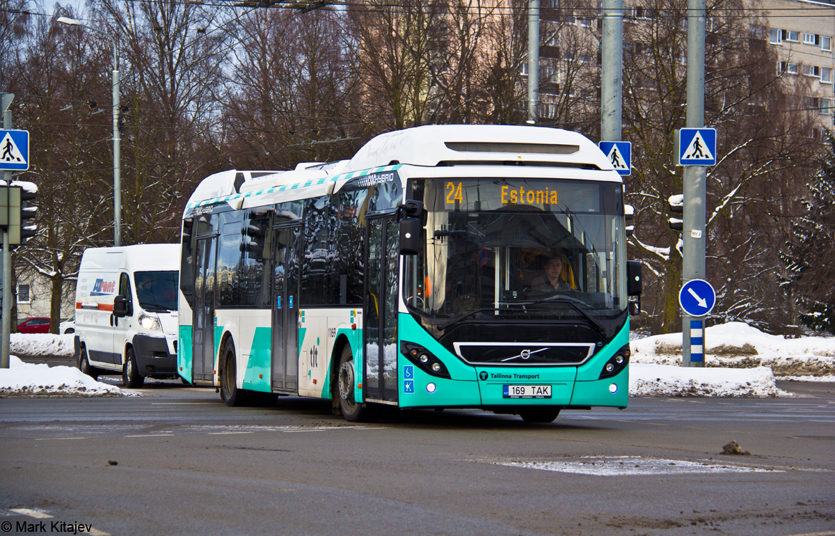 Tallinn, Volvo 7900 Hybrid № 1169