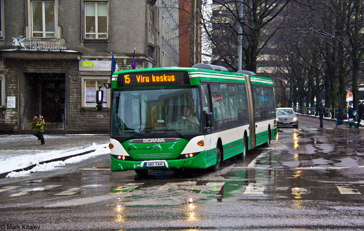 Tallinn, Scania OmniLink CK310UA 6X2LB № 1483
