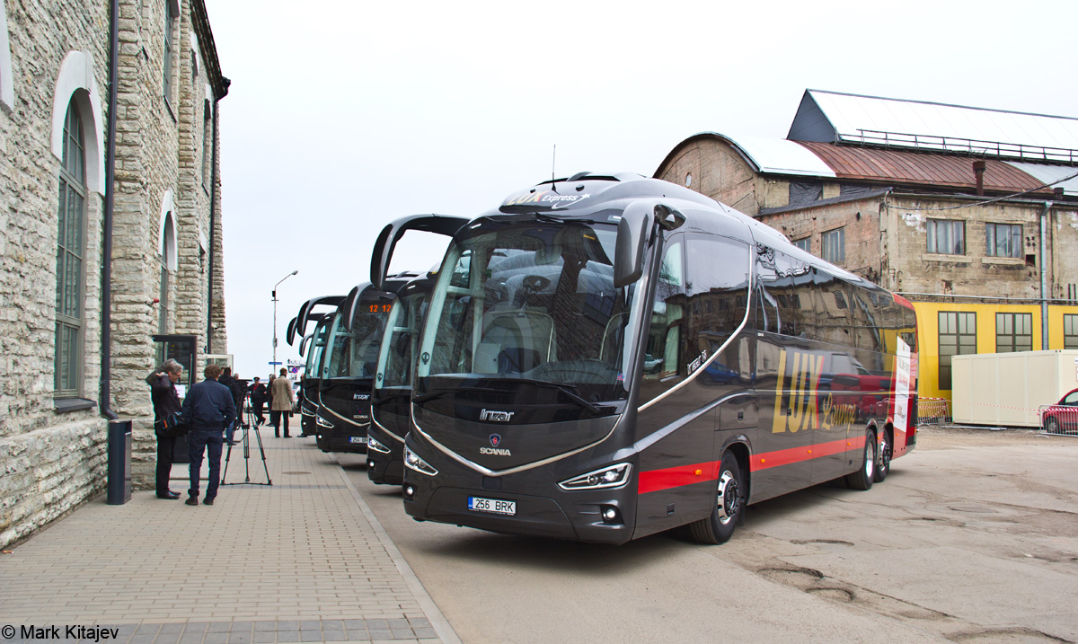 Tallinn — Lux Expressi Scania Irízar i8 busside ametlik esitlustseremoonia