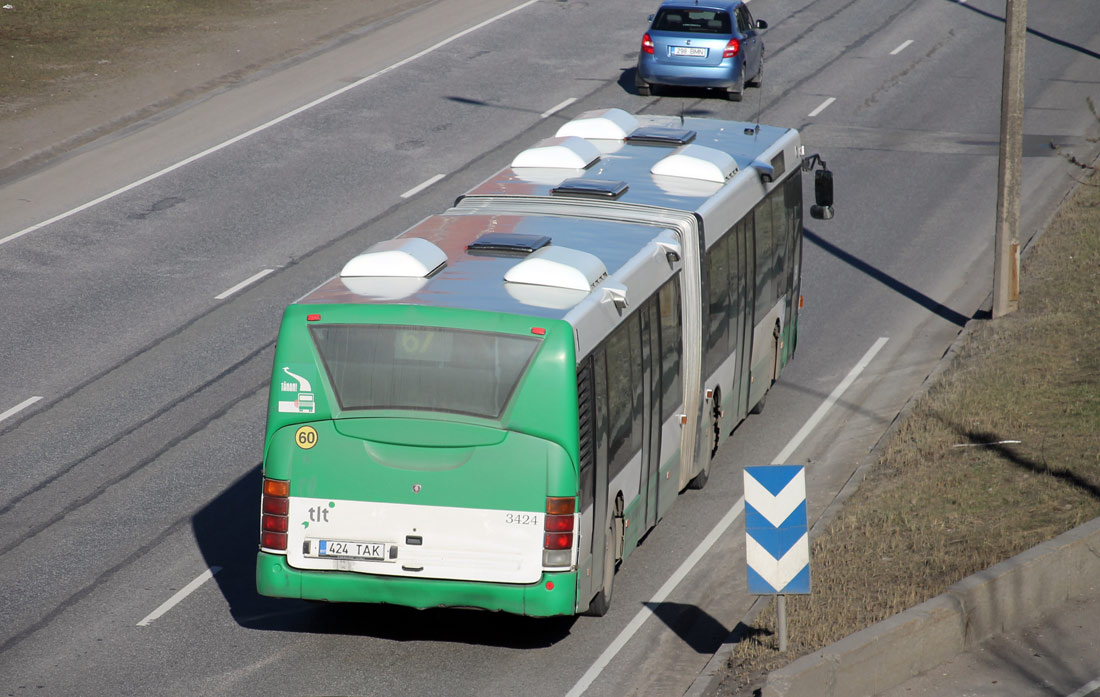 Tallinn, Scania OmniCity CN94UA 6X2 № 3424