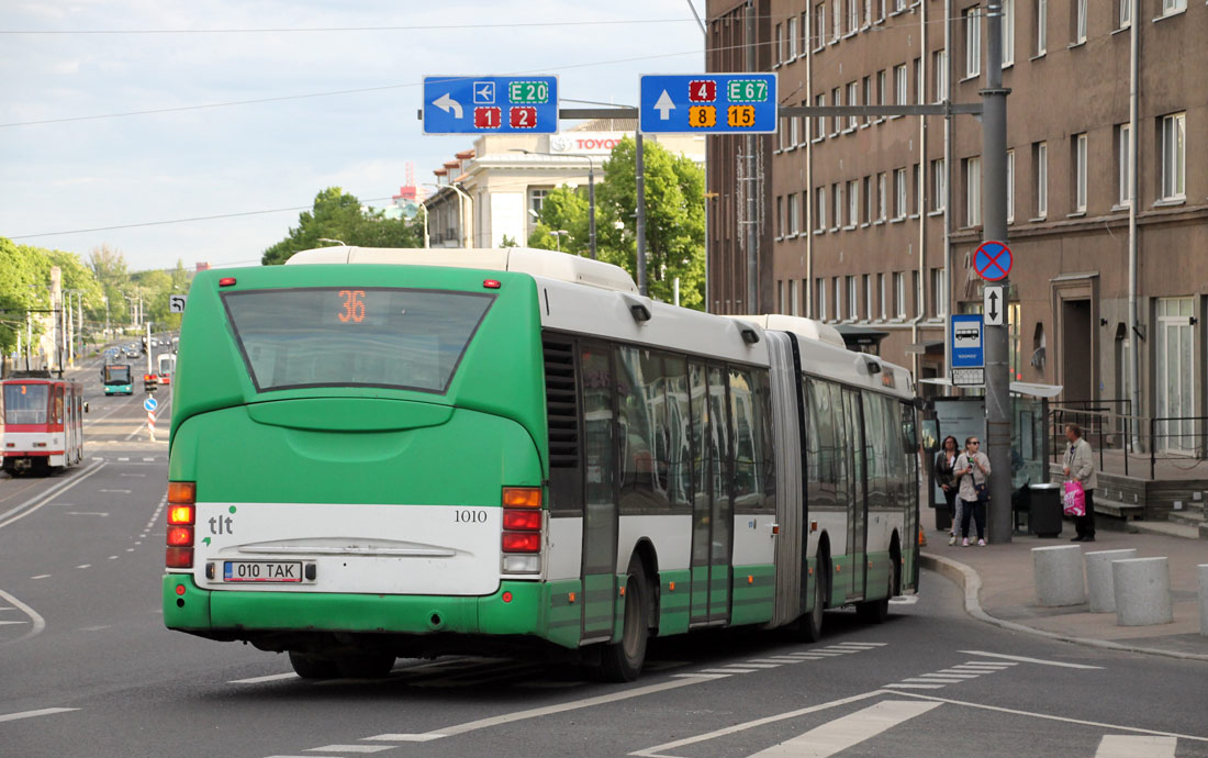 Tallinn, Scania OmniCity CN94UA 6X2 № 1010