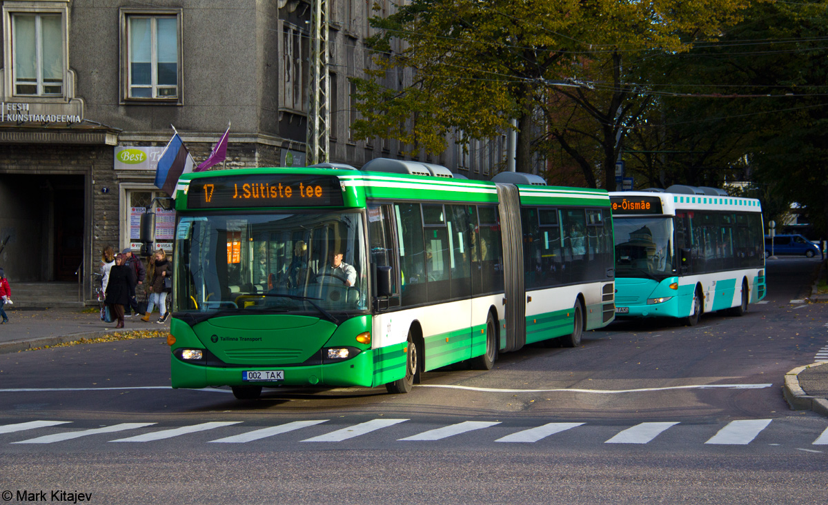Tallinn, Scania OmniLink CL94UA 6X2LB № 1002