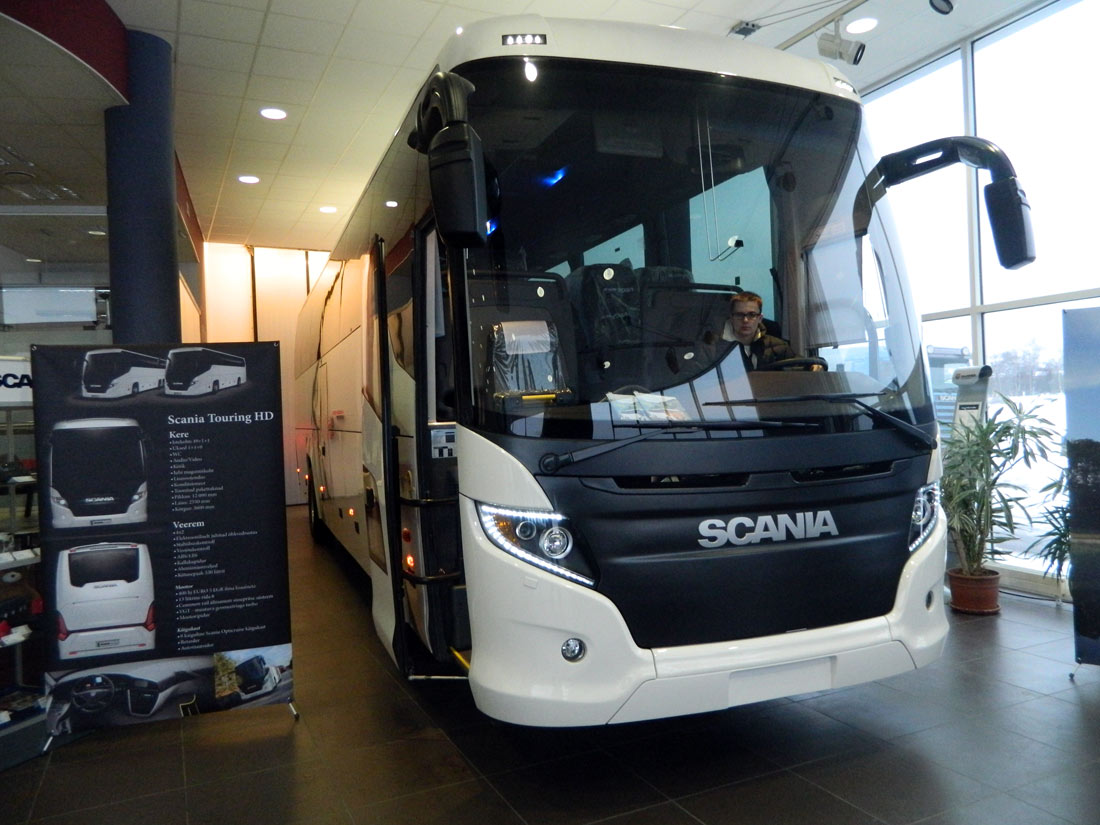 Tallinn — Testbuss Scania Touring HD