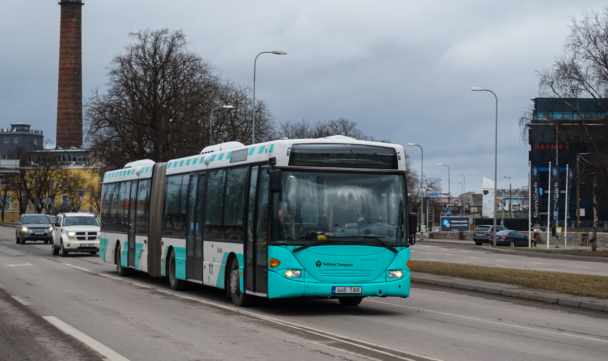 Tallinn, Scania OmniLink CL94UA 6X2LB № 3446