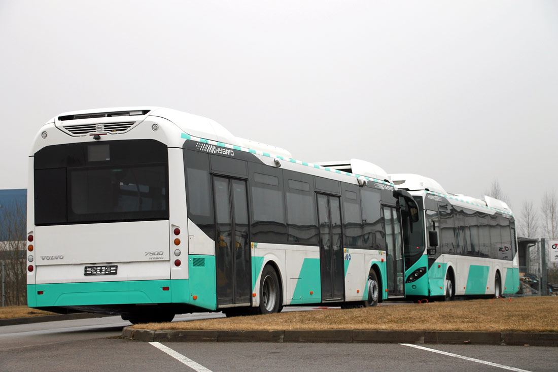 Tallinn — Volvo 7900 Hybrid busside II partii saabumised