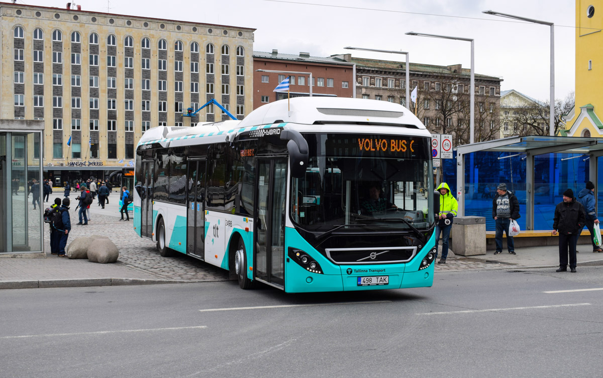 Tallinn, Volvo 7900 Hybrid № 2498
Tallinn — Volvo 7900 Hybrid busside II partii saabumised