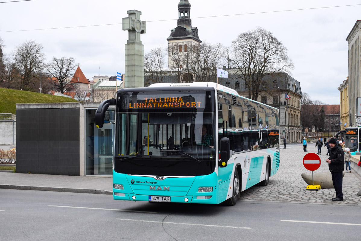 Tallinn, MAN A78 Lion's City LE EL293 № 3379
Tallinn — MAN busside V partii linnaliinide tarbeks (normaal- ja liigendbussid) 