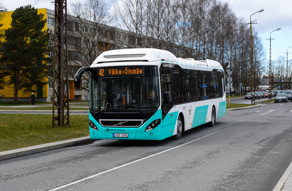 Tallinn, Volvo 7900 Hybrid № 1829