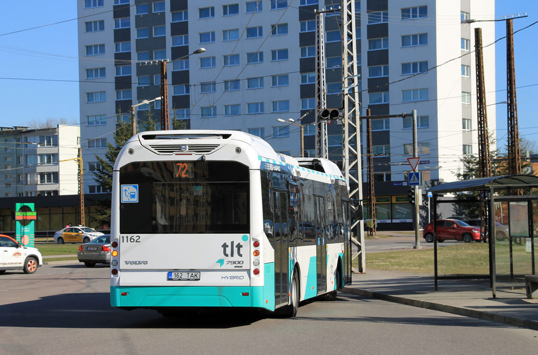 Tallinn, Volvo 7900 Hybrid № 1162
Tallinn — 9. trolliliini sulgemine ning 72. liini avamine