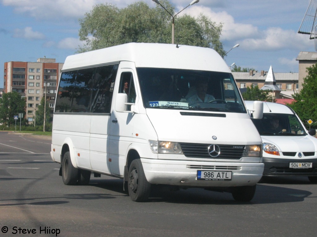Narva, Mercedes-Benz Sprinter 412D № 986 ATL