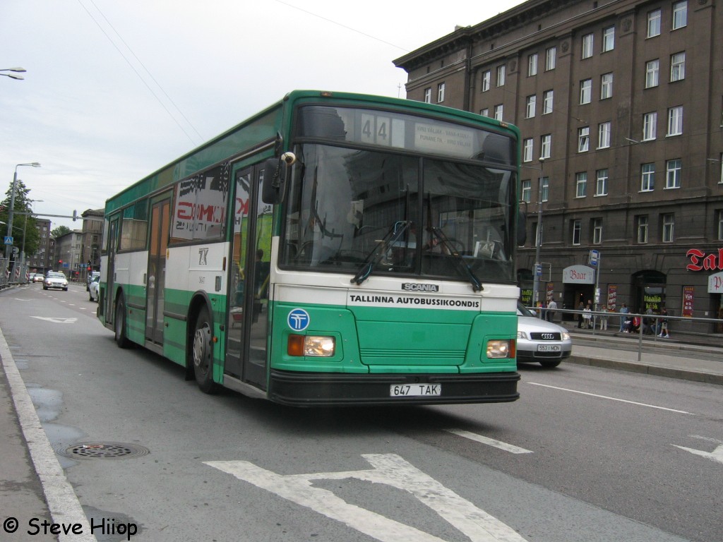 Tallinn, Duple Metsec T-76 City № 3647