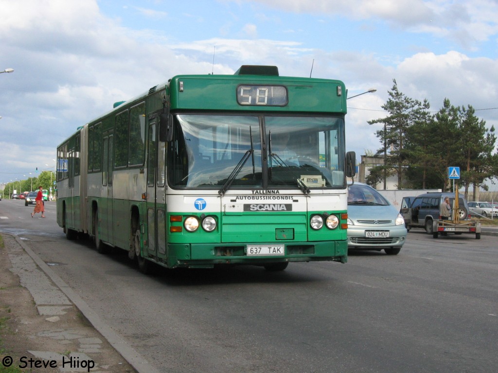 Tallinn, Scania CN112AL № 3637