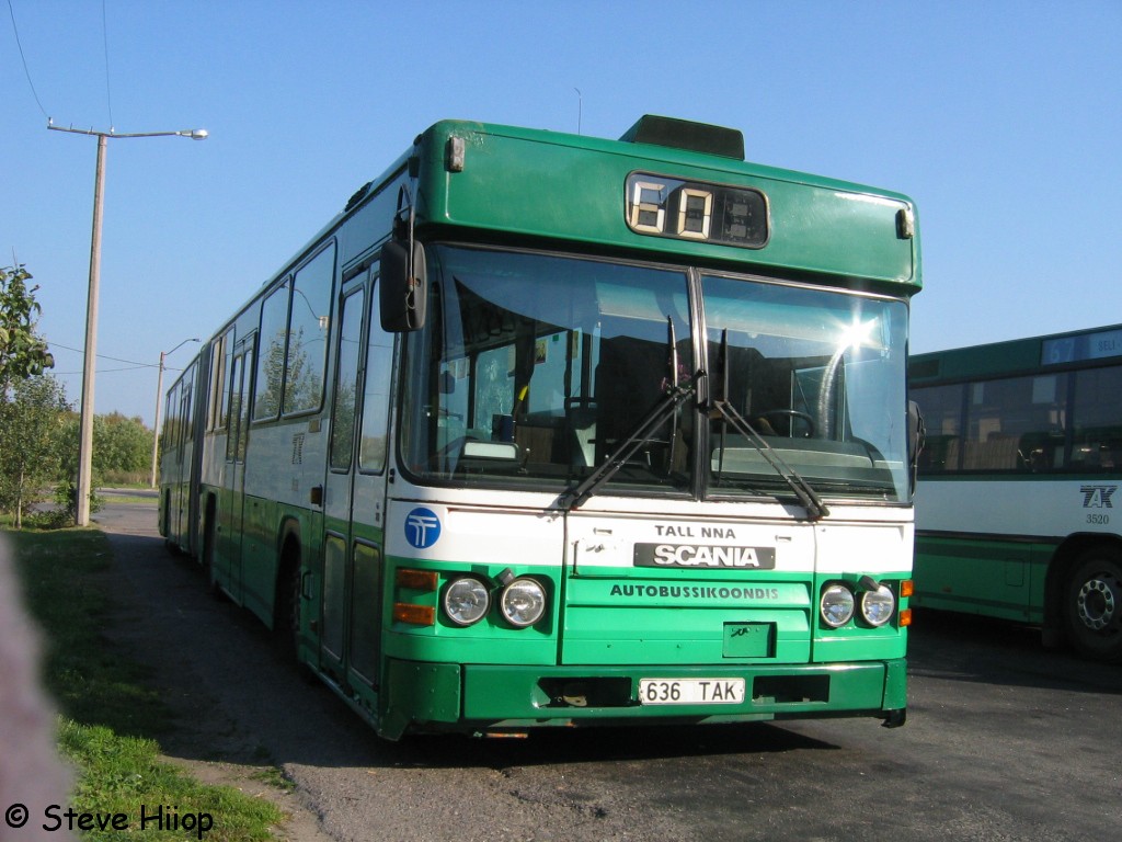 Tallinn, Scania CN112AL № 3636