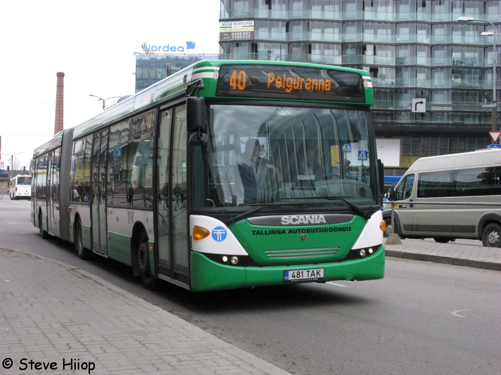 Tallinn, Scania OmniLink CK310UA 6X2LB № 1481