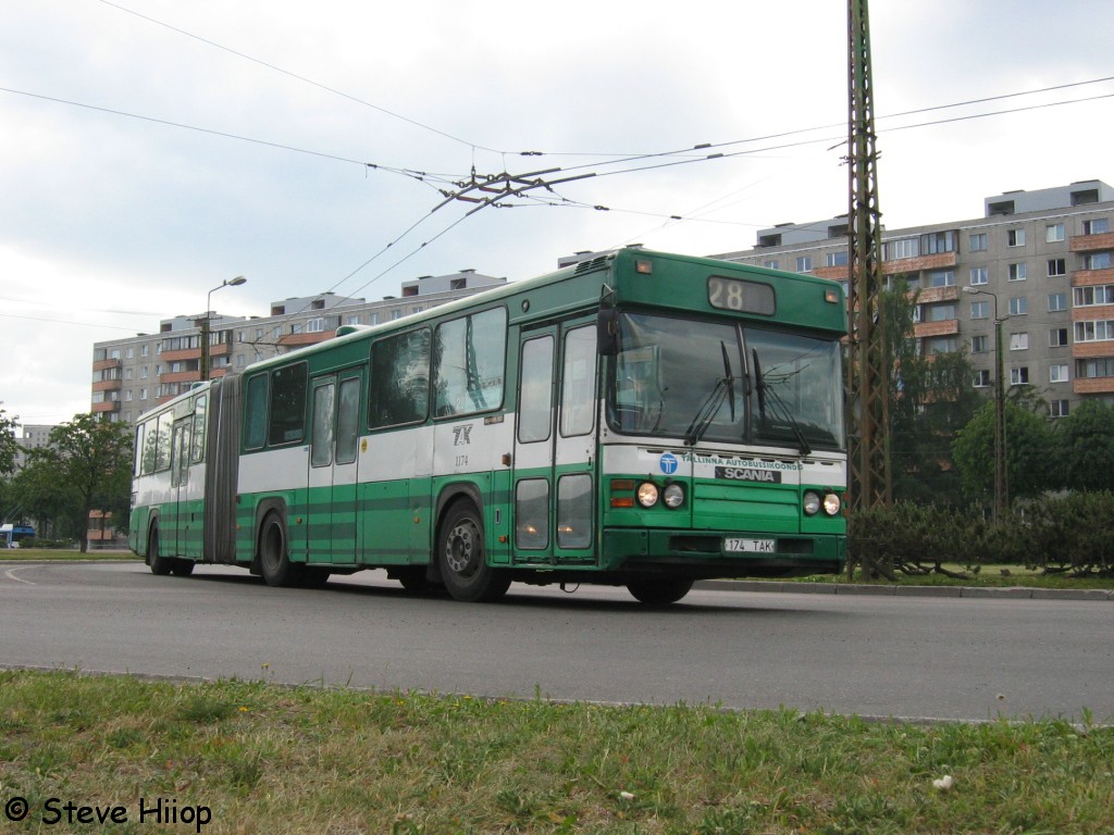 Tallinn, Scania CN112AL № 1174