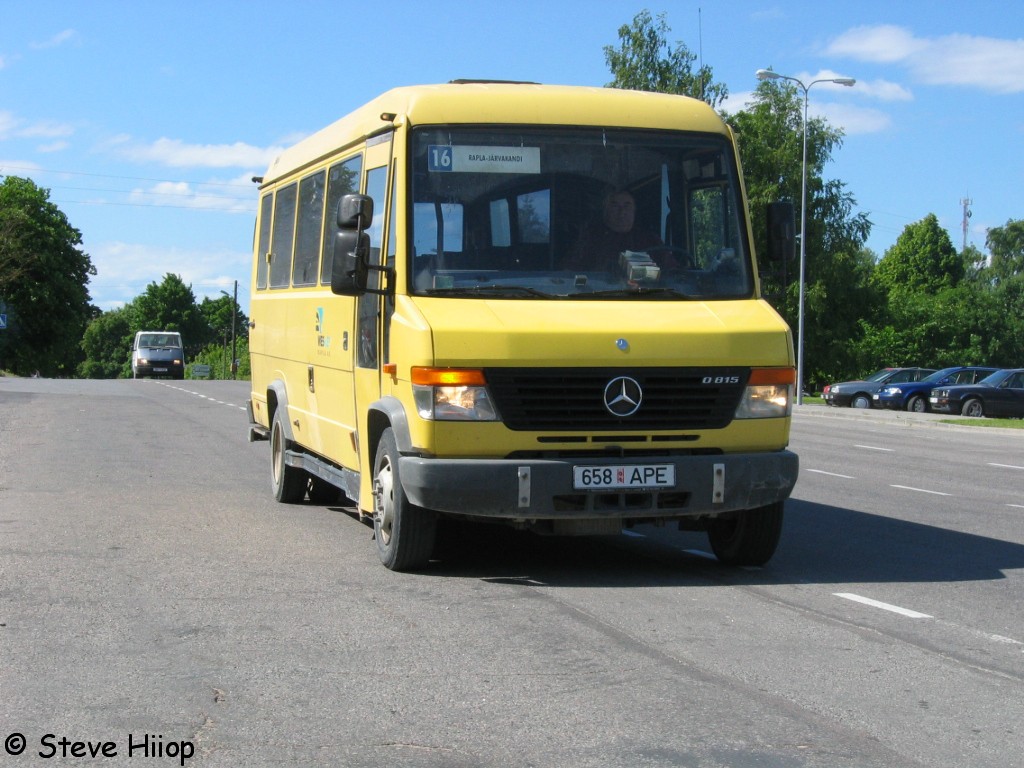Rapla, Mercedes-Benz Vario O815D № 658 APE