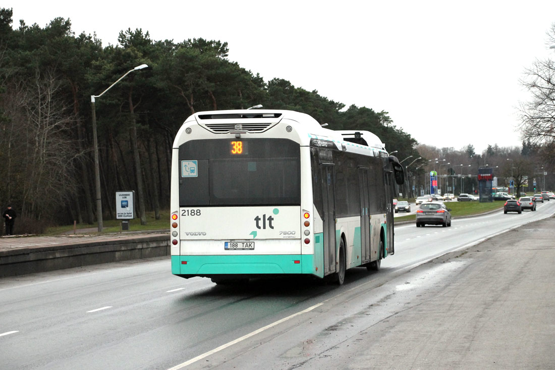 Tallinn, Volvo 7900 Hybrid № 2188