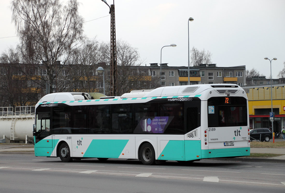 Tallinn, Volvo 7900 Hybrid № 2189