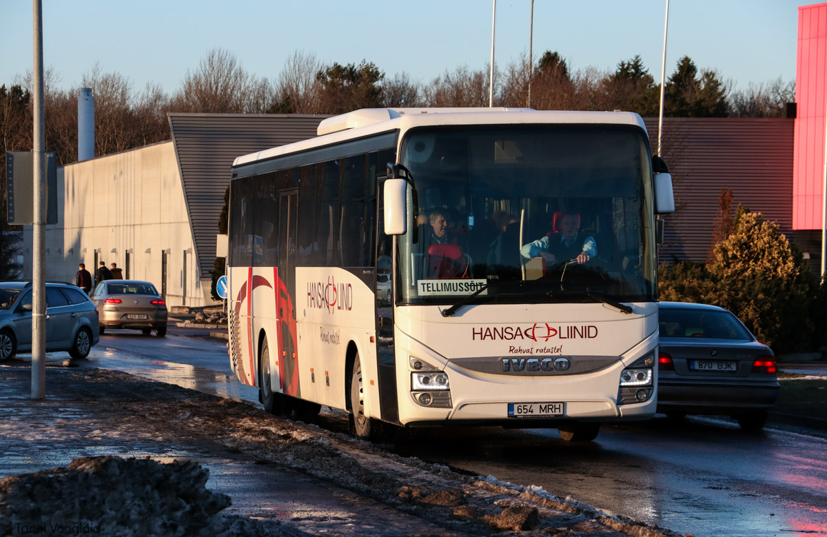 Viljandi, IVECO Crossway Line 12M № 654 MRH