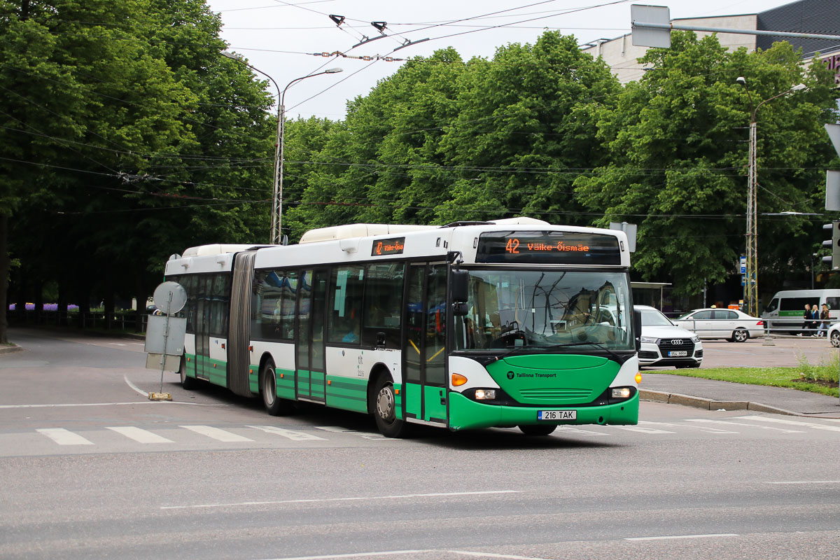 Tallinn, Scania OmniCity CN94UA 6X2 № 2216