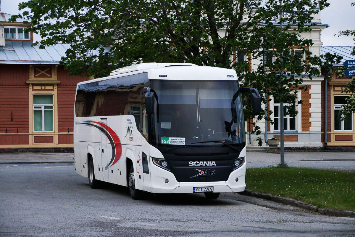 Haapsalu, Scania Touring HD (Higer A80T) № 001 AVA