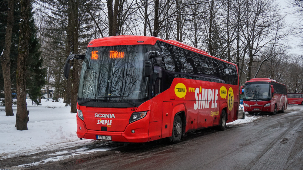 Tallinn, Scania Touring HD (Higer A80T) № 40