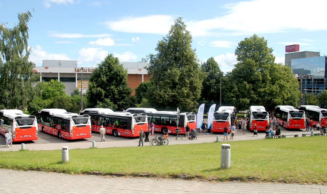 Tartu — Linnaliinide gaasibussid